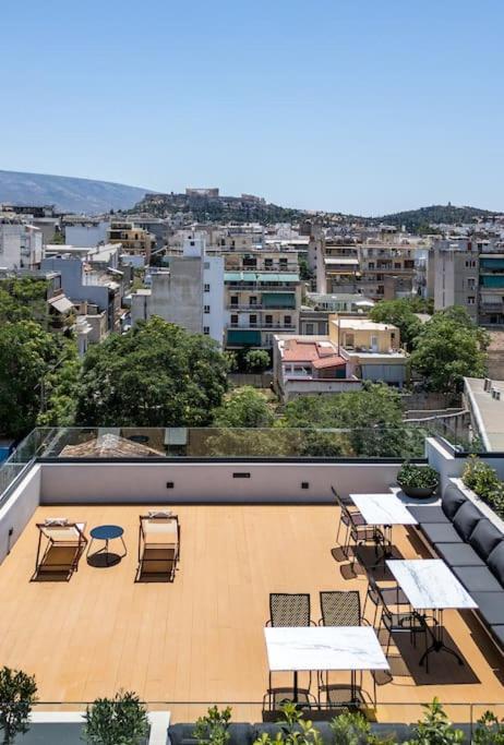 The Meta Stay - Rooftop Access Downtown Studio Athene Buitenkant foto