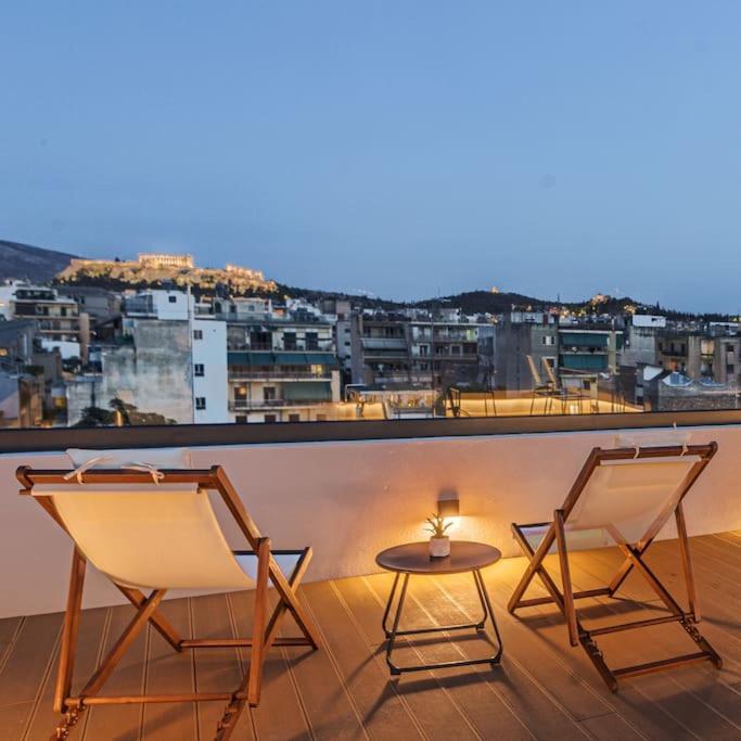 The Meta Stay - Rooftop Access Downtown Studio Athene Buitenkant foto